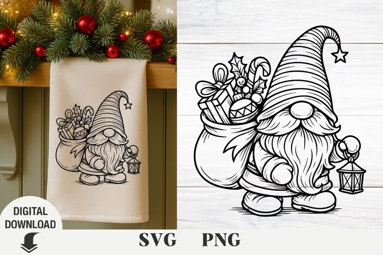 Christmas gnome, funny Christmas gnome, Merry Christmas