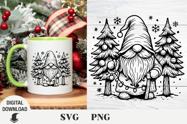 Christmas Gnome Clipart Image 24