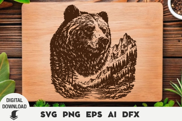 Christmas Bear Svg Image 13