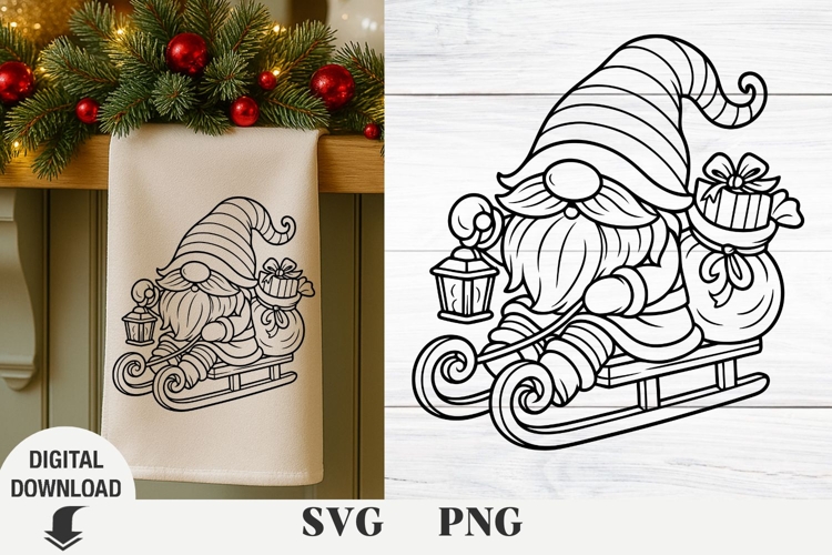 Christmas Gnome Clipart Image 15