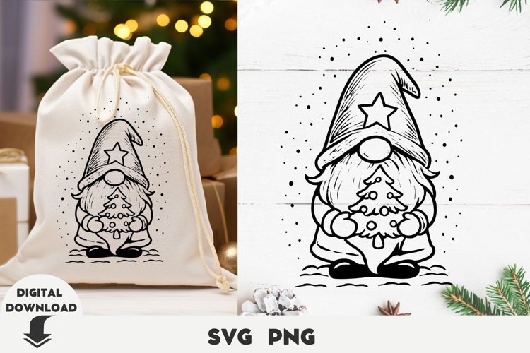 Christmas Gnome Clipart Image 3