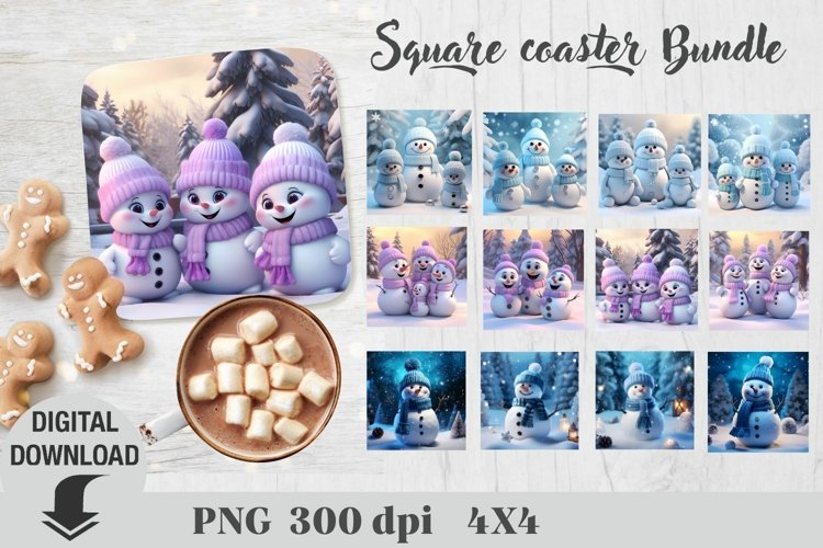 Snowman Clipart Image 24