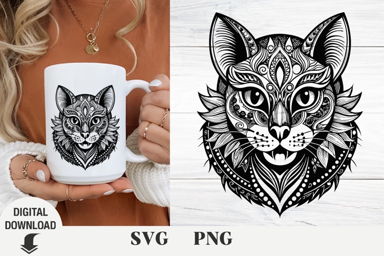 Halloween Black Cat Svg Image 20