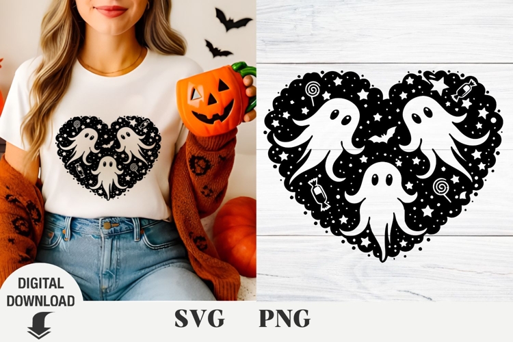 Halloween, spooky vibes, Ghost svg, Halloween SVG