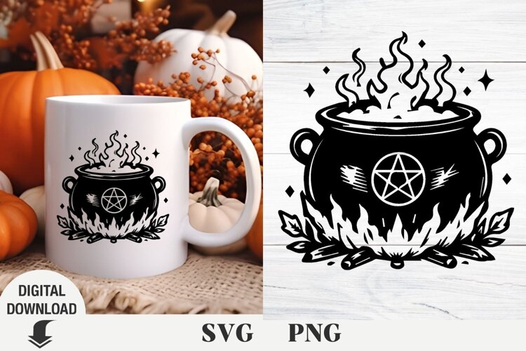 Halloween svg, Halloween scene svg, horror svg, pumpkin svg example image 1
