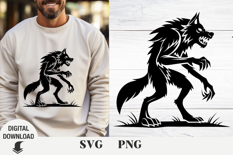 Werewolf Clipart Image 3