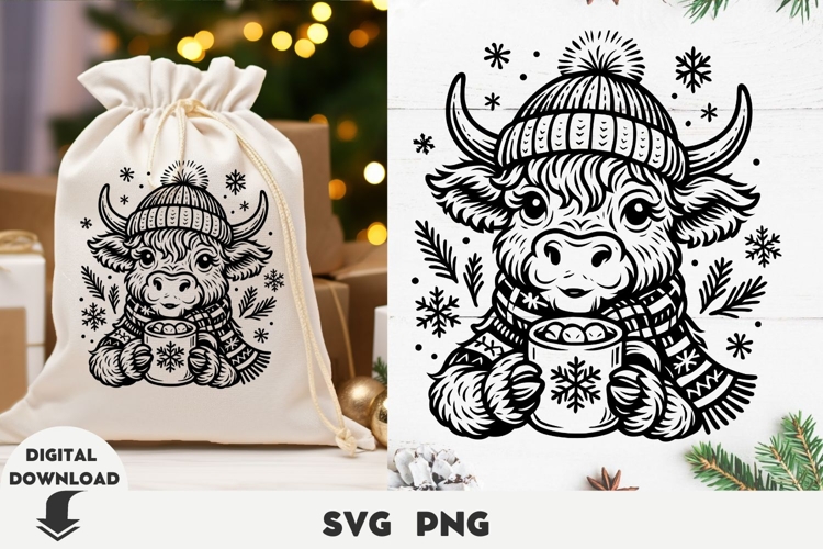 Highland Cow Svg Image 20