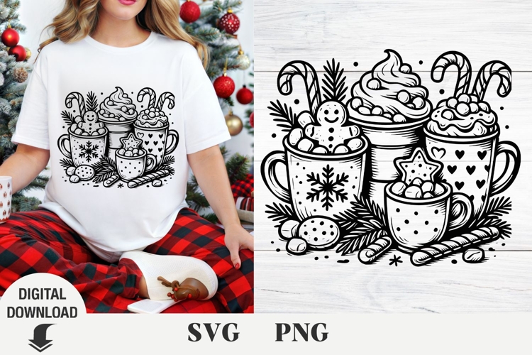Sweet Christmas, Christmas Ornament Sublimation, gingerbread