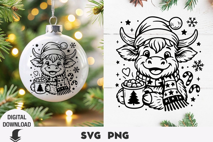 Highland Cow Svg Image 19