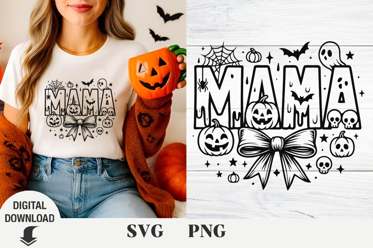 Halloween svg, Mama svg, Witch svg, Shirt Design