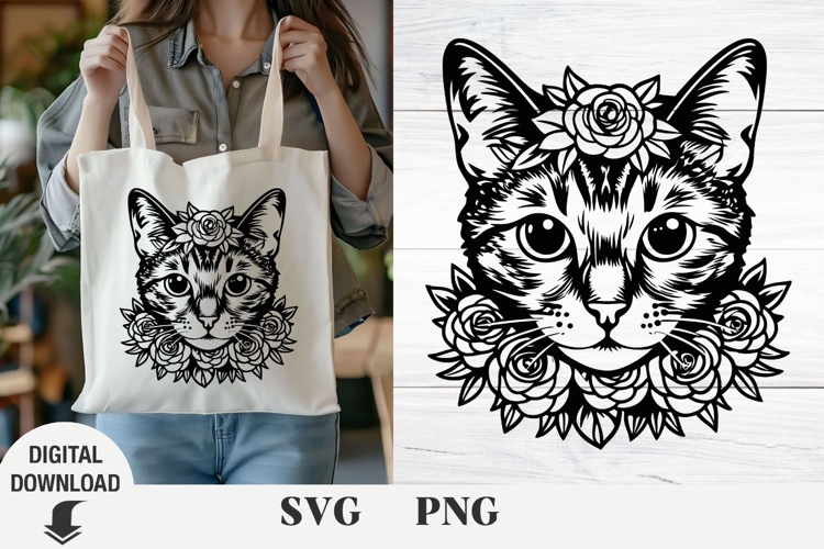 Cute Cat Clipart Image 24