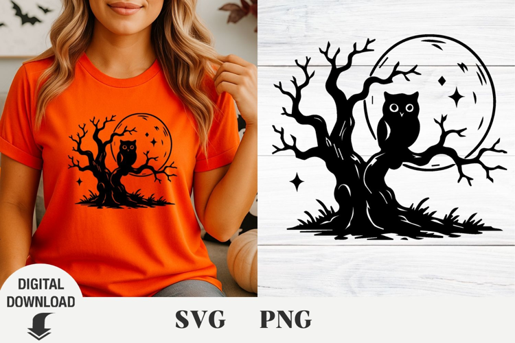 Halloween svg, Halloween scene svg, horror svg, pumpkin svg