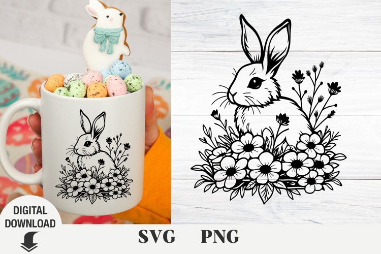 Easter Bunny, Bunny svg, Easter svg