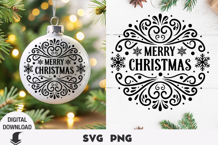 Merry Christmas Tree Svg Image 18