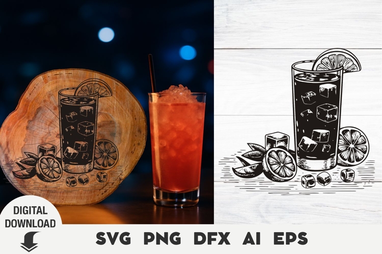 Cocktail Svg Image 6