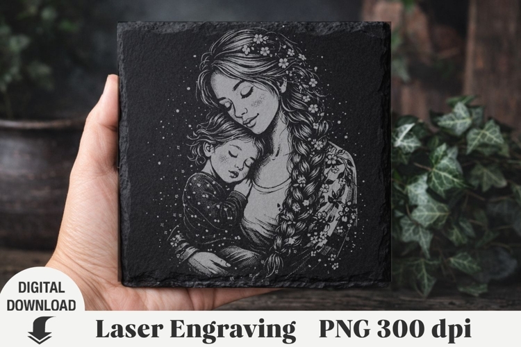 Mama Laser Engraving, Mothers Day Engraving file PNG