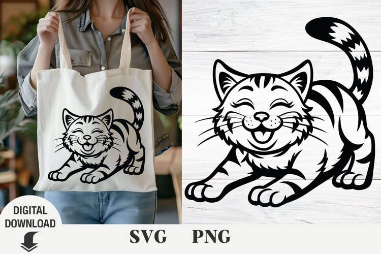 Cute Cat Clipart Image 13