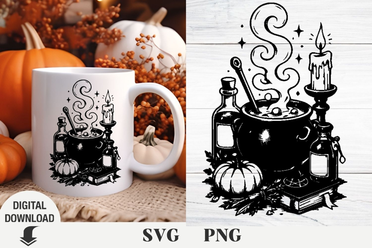 Halloween svg, Halloween scene svg, horror svg, pumpkin svg