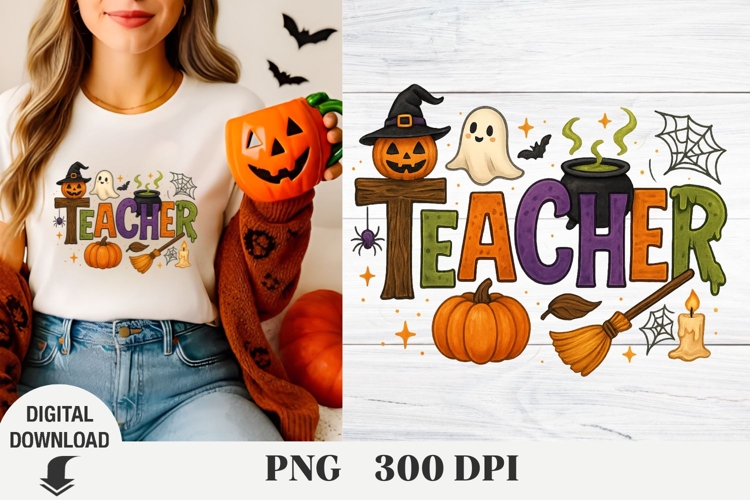 Halloween Teacher, Spooky Teacher, Ghost Teacher