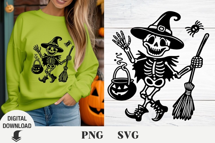 Halloween Witch Clipart Image 23
