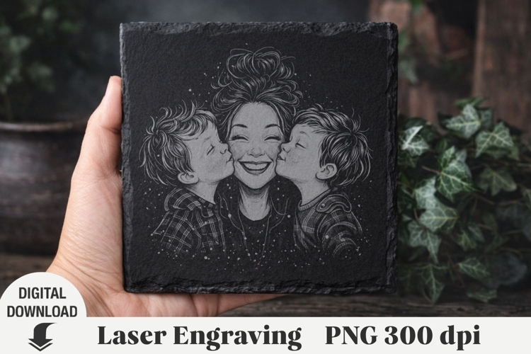 Mama Laser Engraving, Mothers Day Engraving file PNG