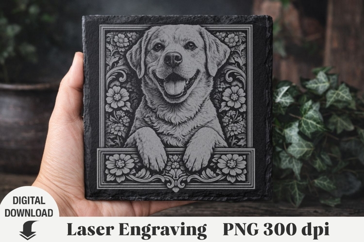 Dog Laser Engraving, animal Engraving file