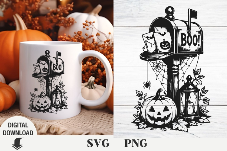 Halloween svg, Halloween scene svg, horror svg, pumpkin svg