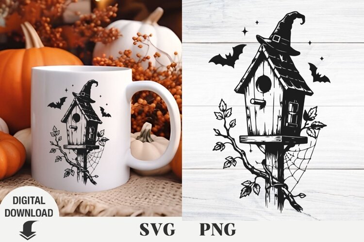Halloween svg, Halloween scene svg, horror svg, pumpkin svg example image 1