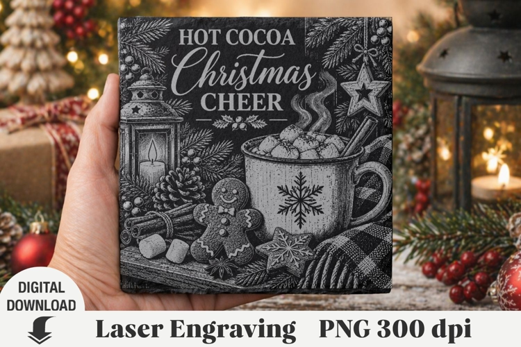 Christmas Laser Engraving, nativity Engraving file