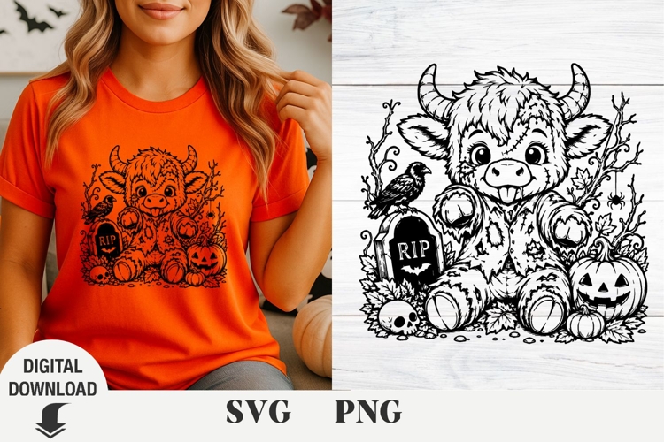 Highland Cow Svg Image 19