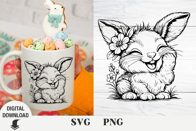 Cricut Easter Bunny Svg Image 7
