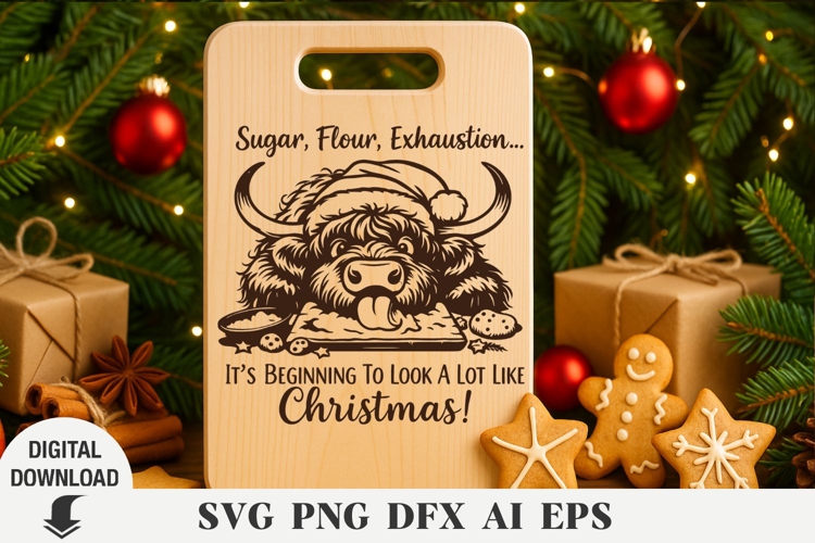 Highland Cow Svg Image 24
