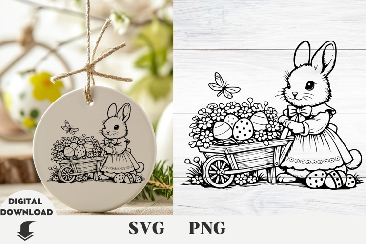 Easter Bunny, Bunny svg, Easter svg