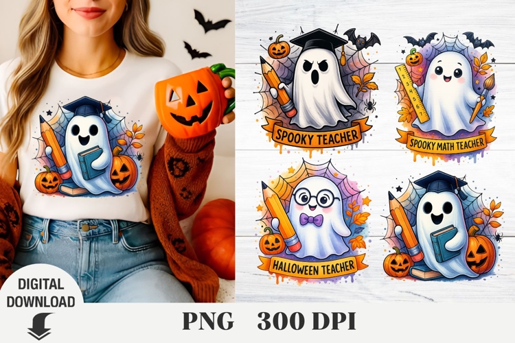Halloween Teacher, Spooky Teacher, Ghost Teacher
