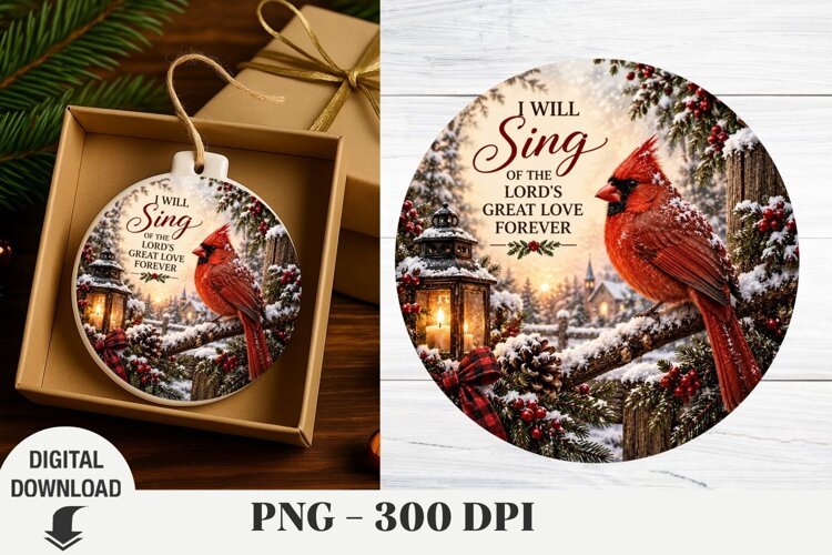 Christmas Ornaments, Nativity Sublimation, Christmas png example image 1