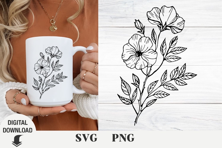 Wildflowers Svg Image 7