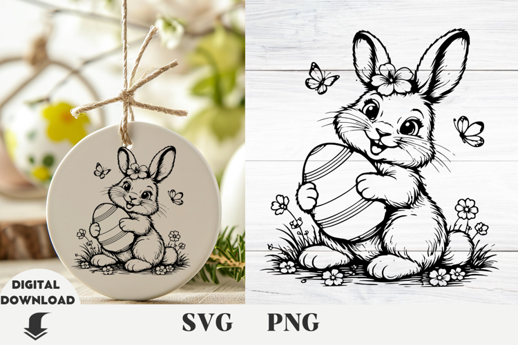 Easter Bunny, Bunny svg, Easter svg
