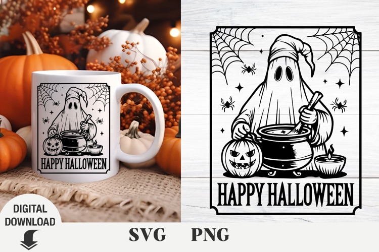 Halloween, spooky vibes, Ghost svg, Halloween SVG