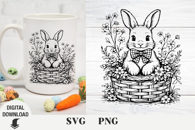 Easter Bunny, Bunny svg, Easter svg