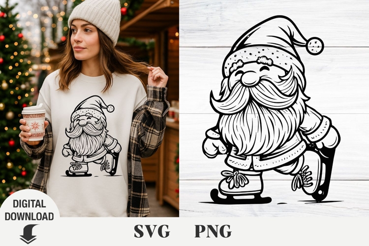 Christmas Gnome Clipart Image 2