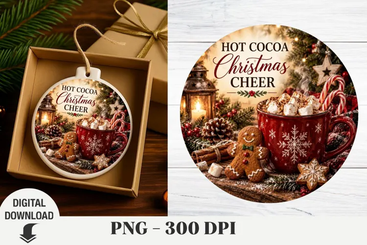 Christmas Ornaments, Nativity Sublimation, Christmas png