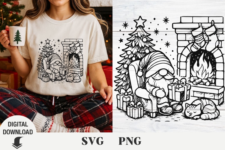 Christmas gnome, funny Christmas gnome, Merry Christmas