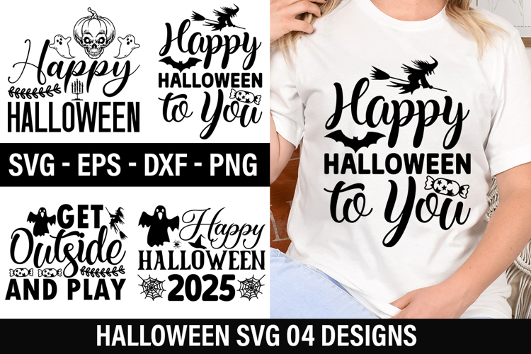 04 Halloween SVG Design - Halloween T-shirt Design