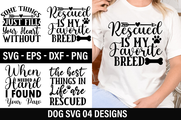 Dog Quotes SVG Design - Dog T-Shirt Design
