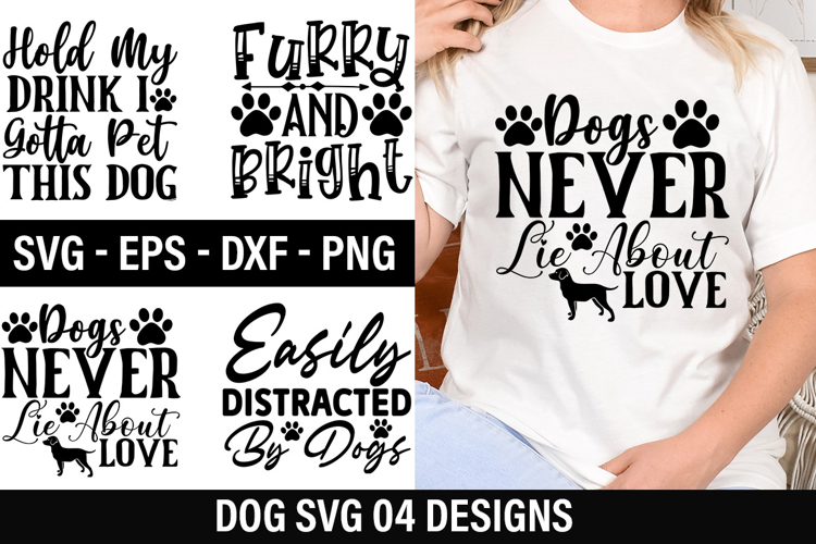 Dog Quotes SVG Design - Dog T-Shirt Design