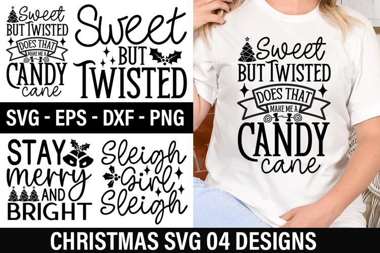 04 Christmas SVG Design - Christmas T-shirt Design