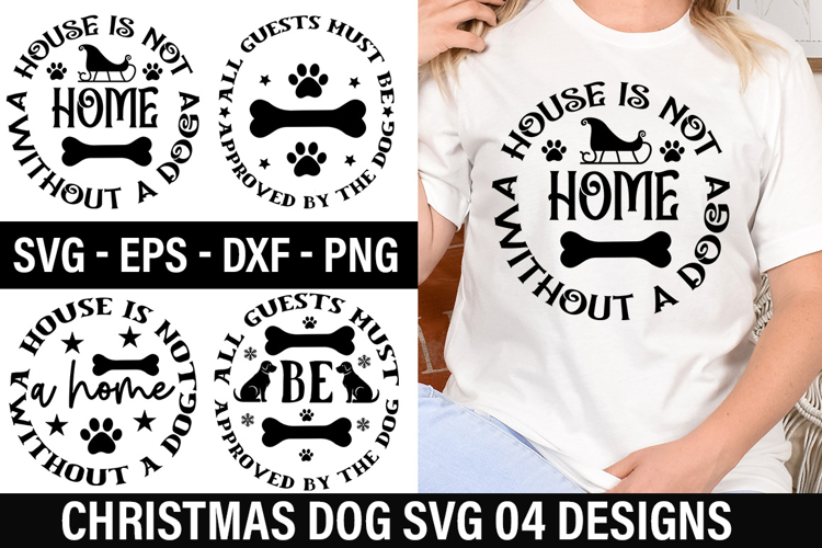 Christmas Dog Svg Image 23