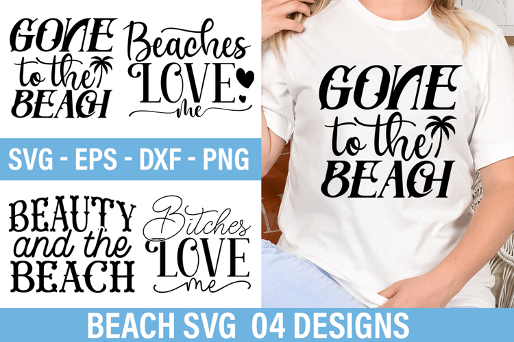 Beach SVG Design - Gone to the Beach