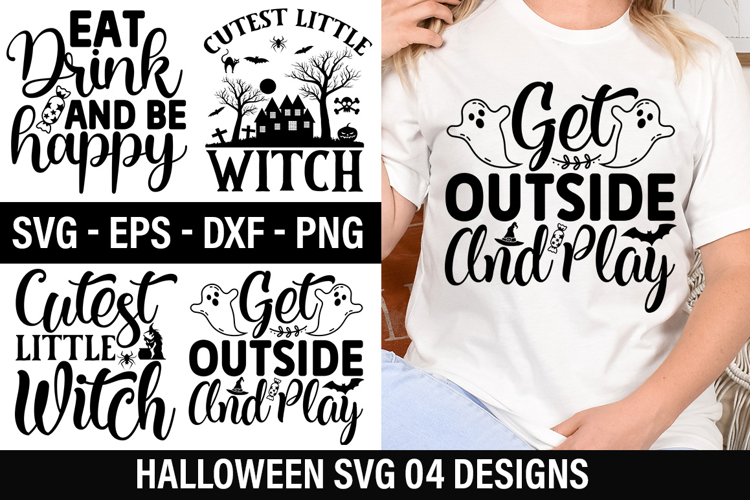 04 Halloween SVG Design - Halloween T-shirt Design