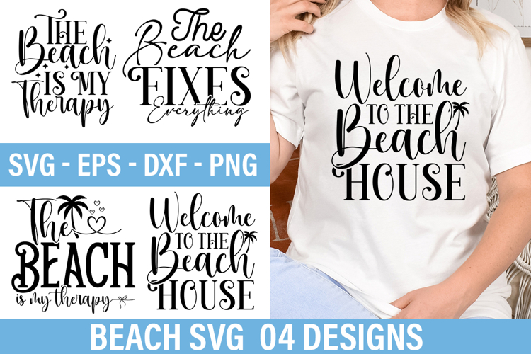 Beach SVG Design - Welcome to the Beach House